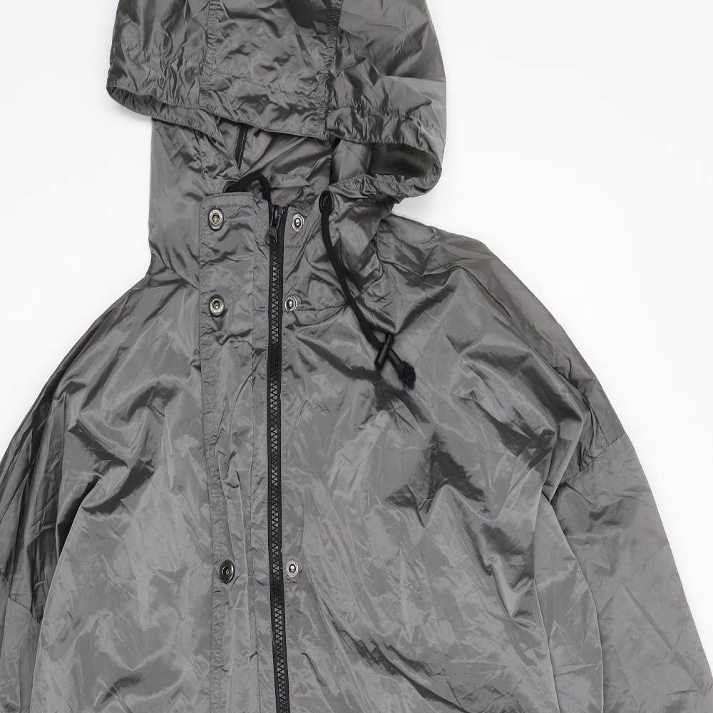 New Look Womens Grey   Anorak Jacket Size 12