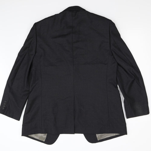 Preworn Mens Grey   Jacket Suit Jacket Size 42