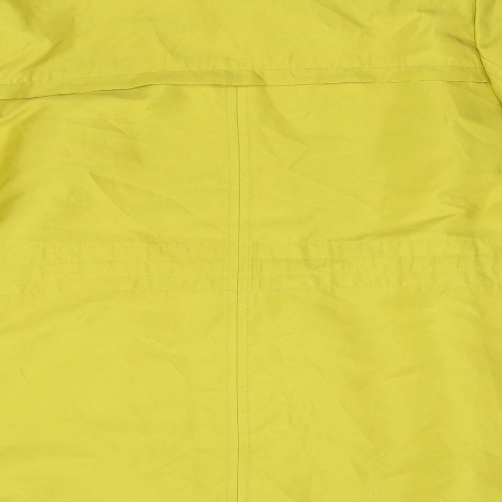 Nutmeg Womens Yellow   Overcoat Coat Size 22