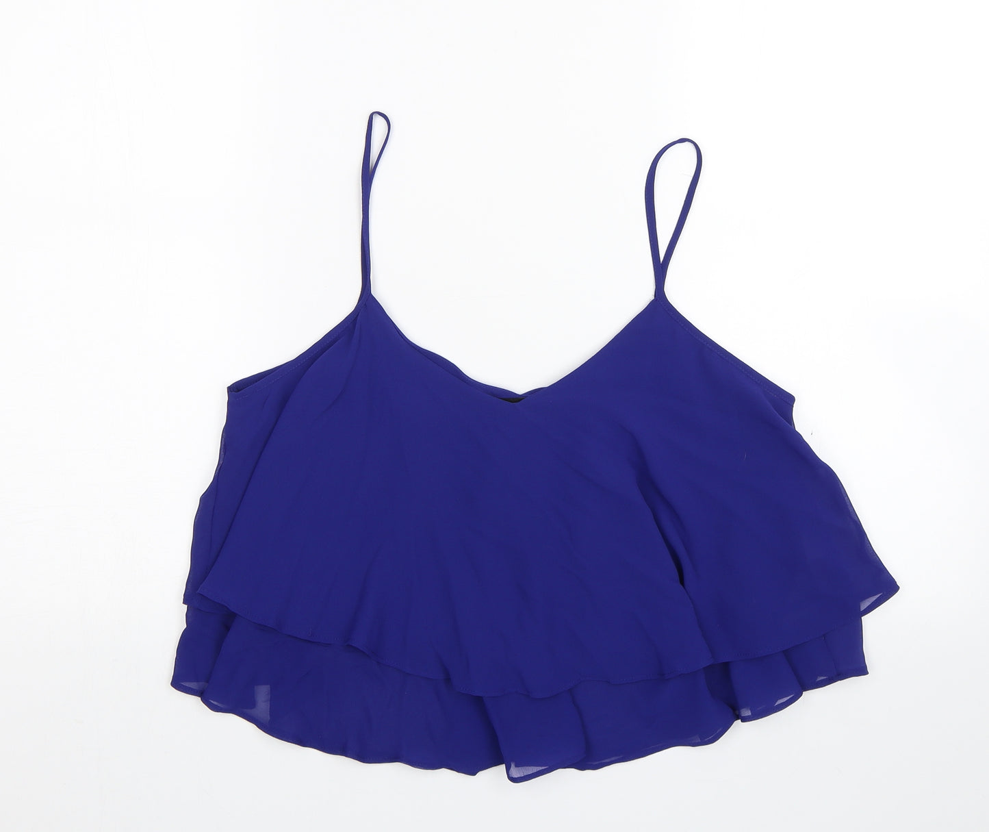 New Look Womens Blue   Camisole Blouse Size 10