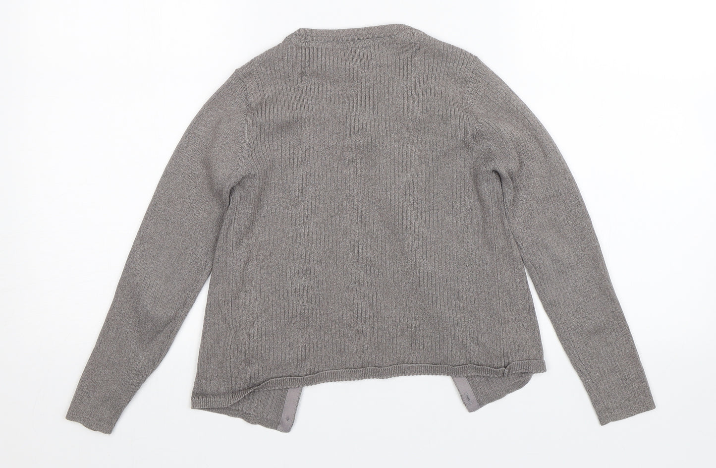 NEXT Girls Grey   Cardigan Jumper Size 9 Years