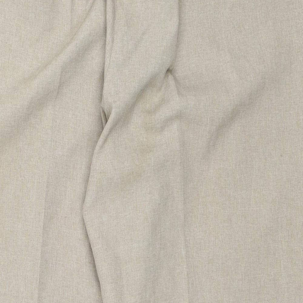 Bonmarché Womens Beige   Capri Trousers Size 18 L28 in