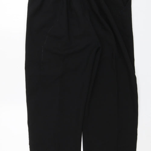 Preworn Womens Black   Capri Trousers Size 18 L23 in
