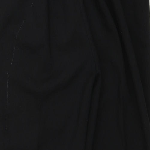 Preworn Womens Black   Capri Trousers Size 18 L23 in