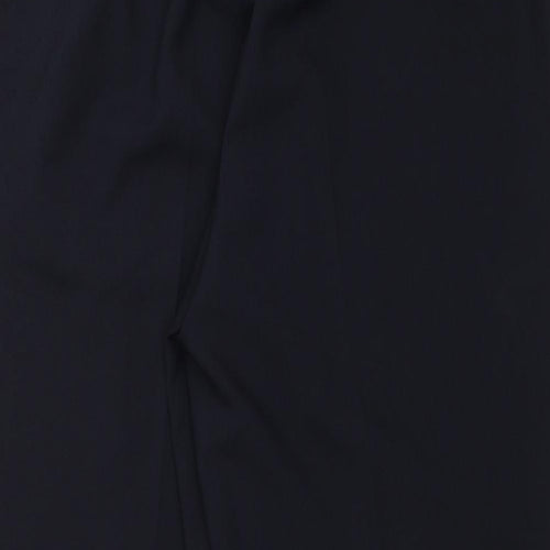 BM Collection Womens Blue   Capri Trousers Size 14 L25 in