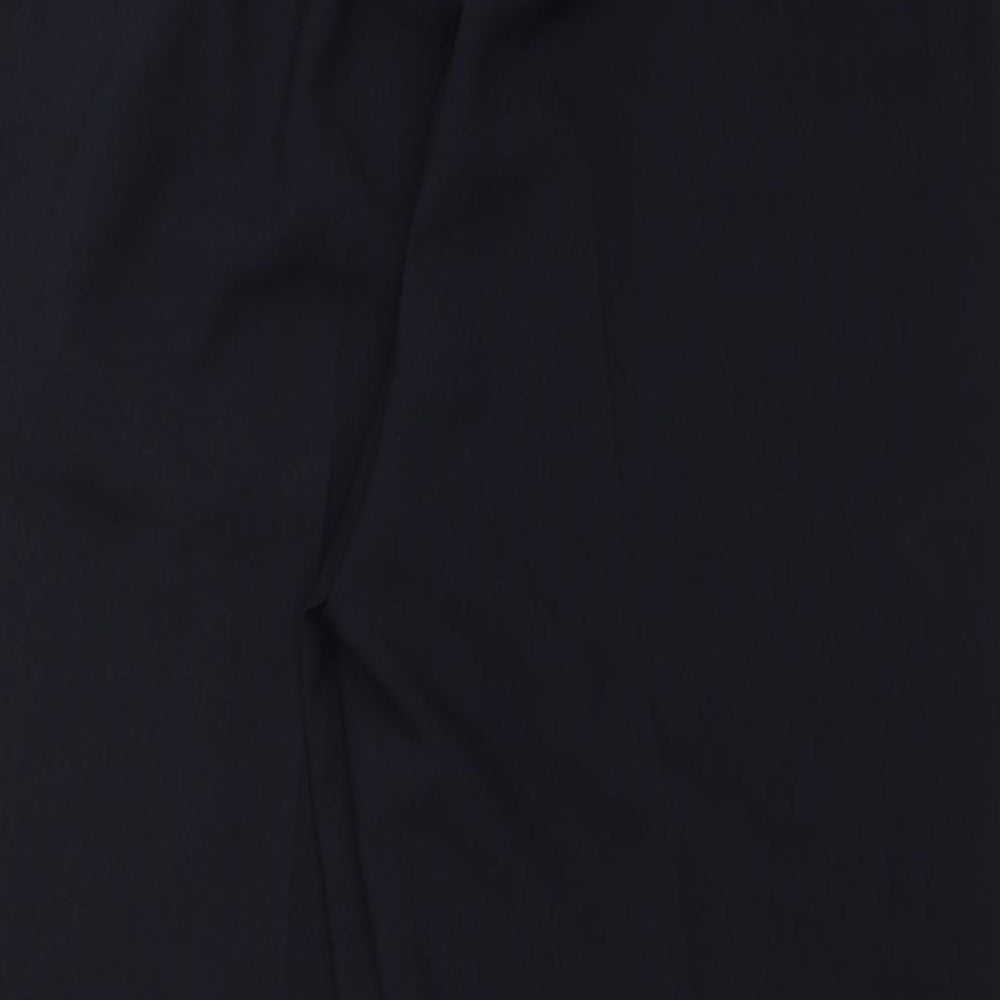 BM Collection Womens Blue   Capri Trousers Size 14 L25 in