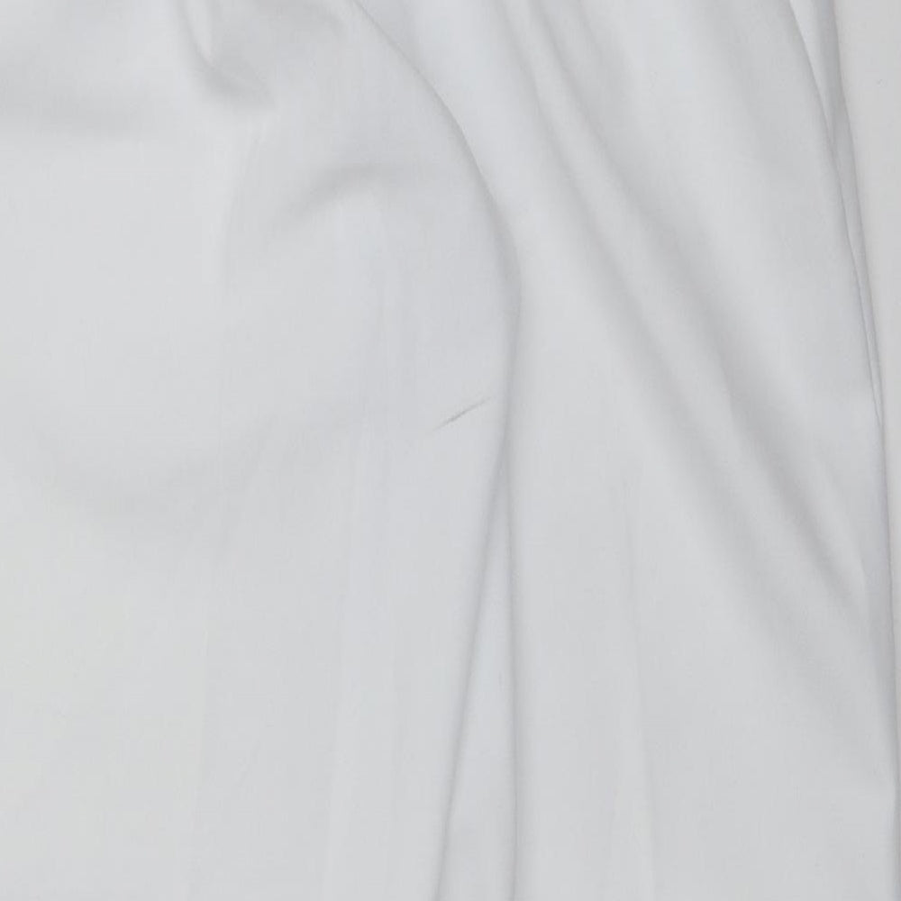 Emma Collection Womens White   Capri Trousers Size 18 L23 in