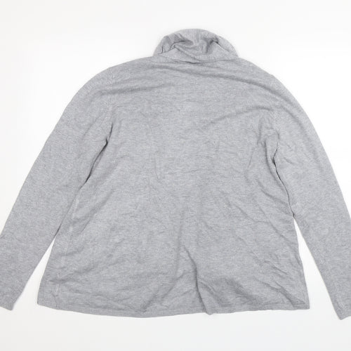 Matalan Womens Grey   Cardigan Jumper Size 16