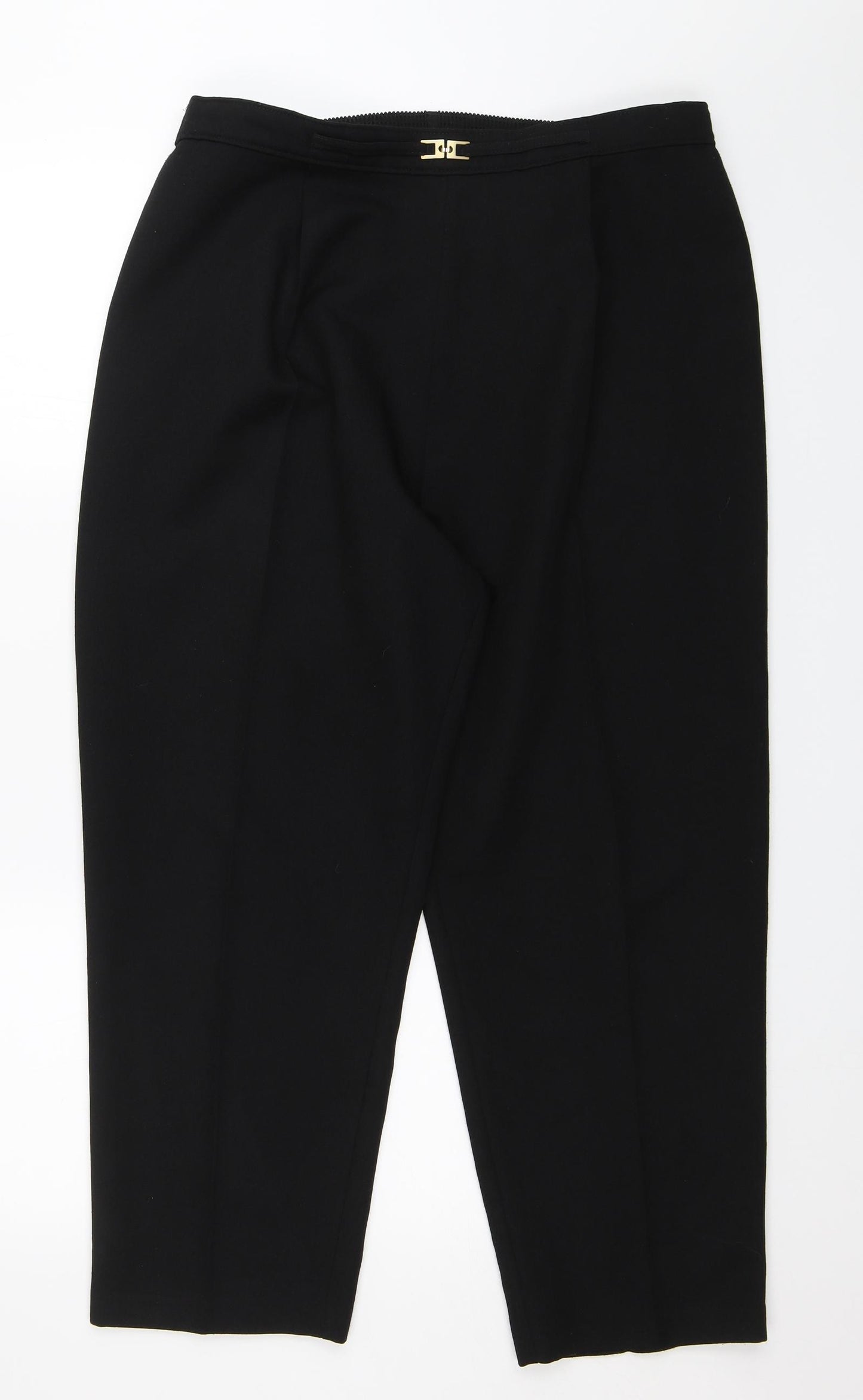 Berkertex Womens Black   Capri Trousers Size 18 L25 in