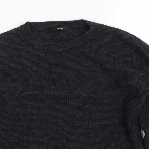 George Womens Black   Pullover Jumper Size S
