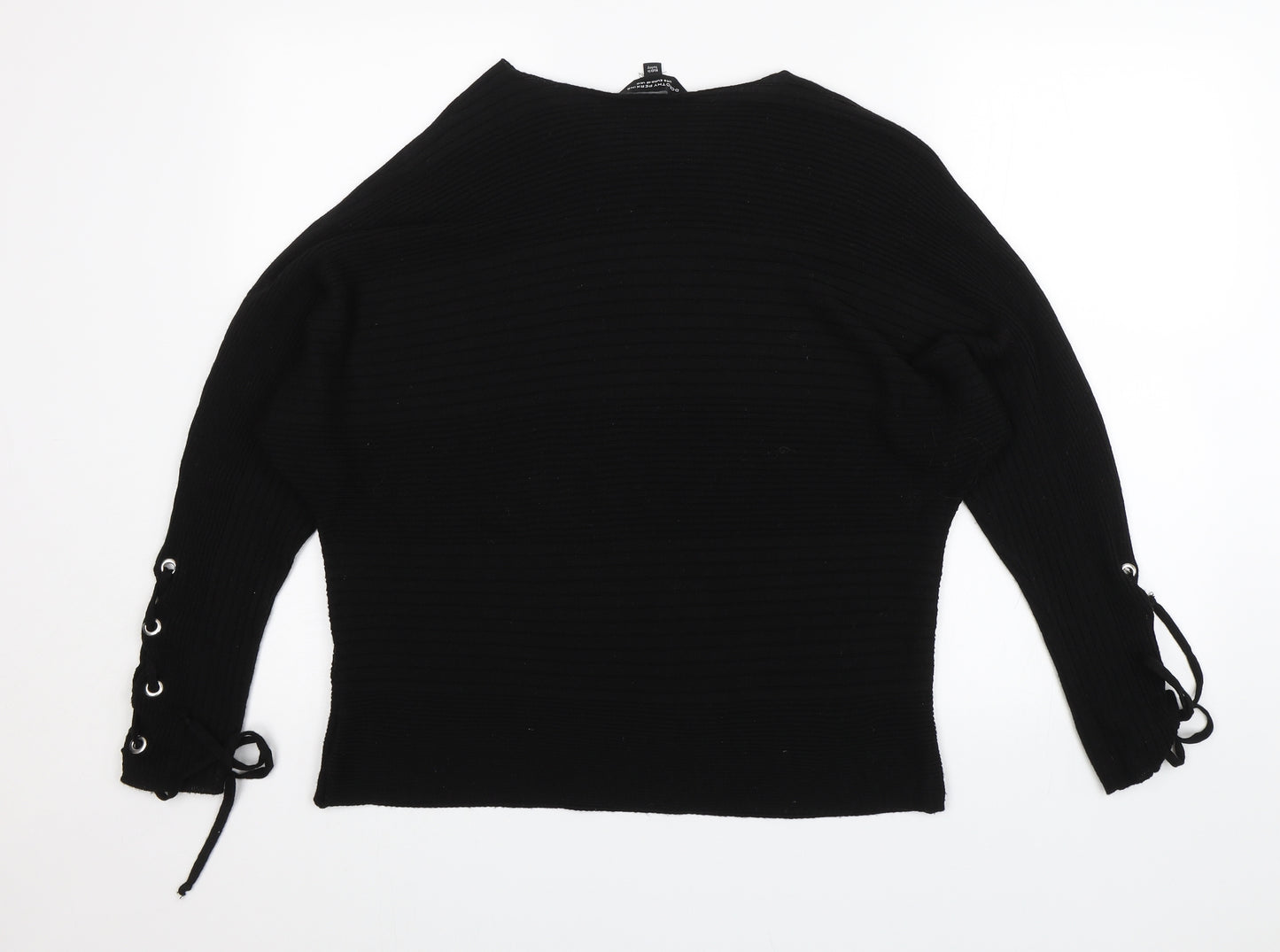 Dorothy Perkins Womens Black   Pullover Jumper Size 12