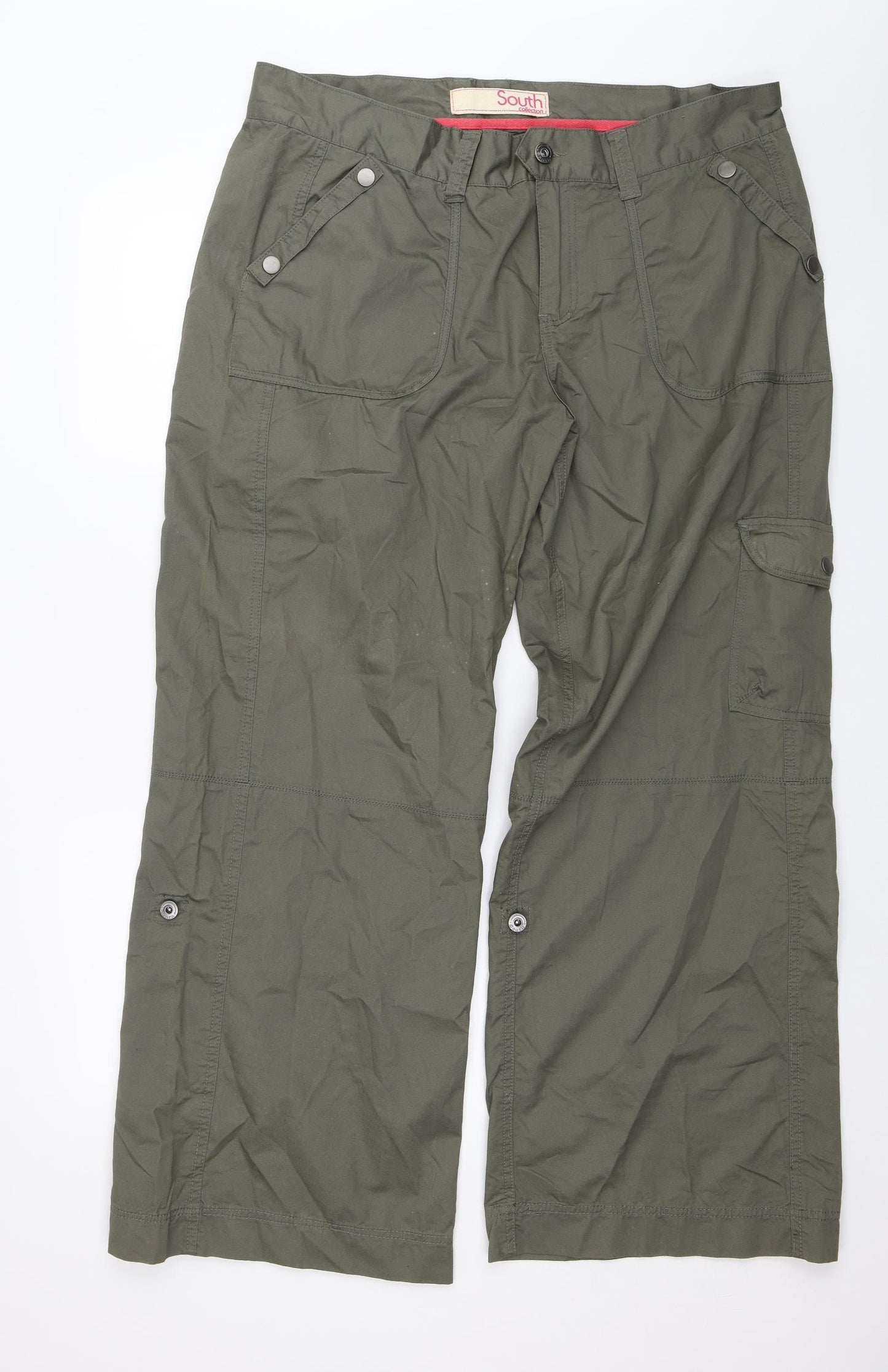 South Womens Green   Cargo Trousers Size 20 L30 in
