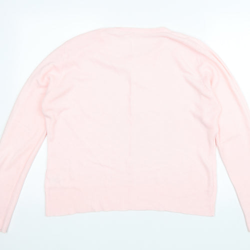 Preworn Womens Pink   Pullover Jumper Size XL