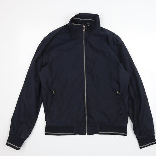 Blue Harbour Mens Blue   Bomber Jacket Jacket Size M