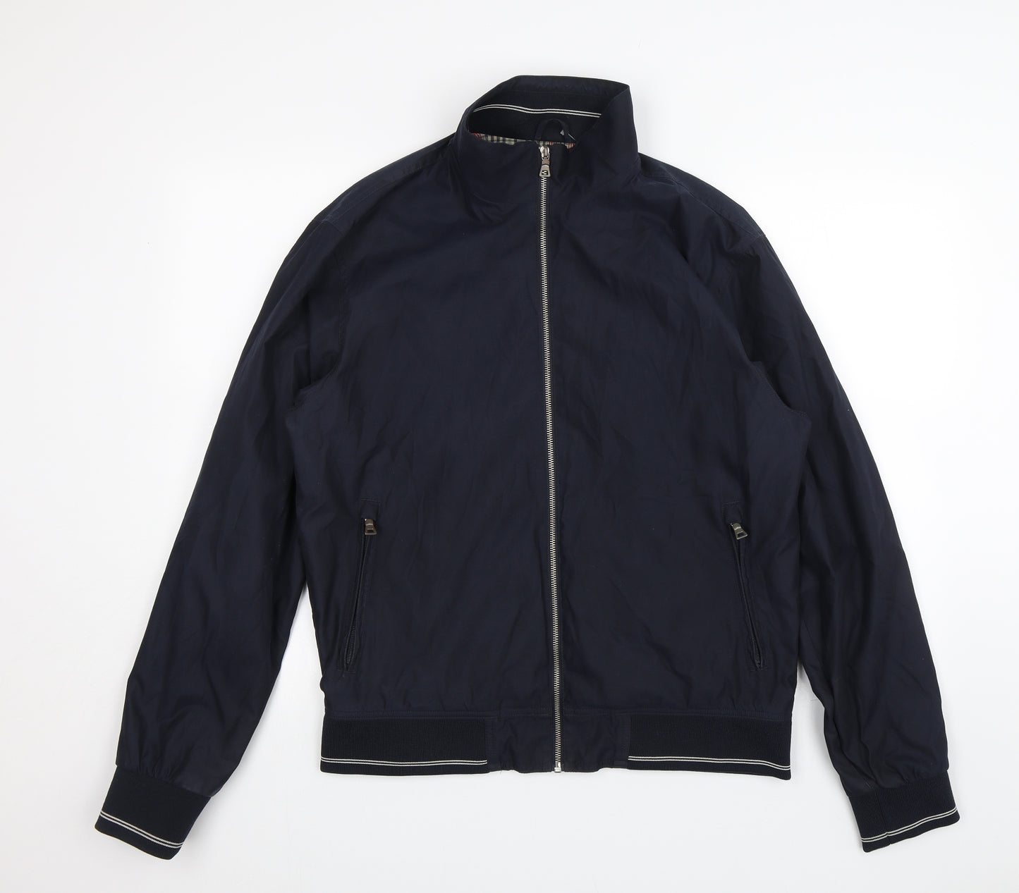 Blue Harbour Mens Blue   Bomber Jacket Jacket Size M