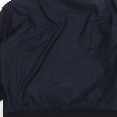 Blue Harbour Mens Blue   Bomber Jacket Jacket Size M