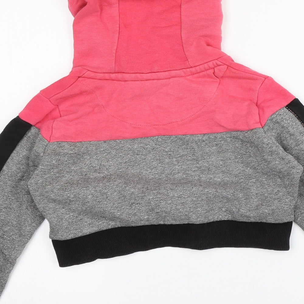 Sonnetti Girls Pink   Pullover Hoodie Size 10-11 Years