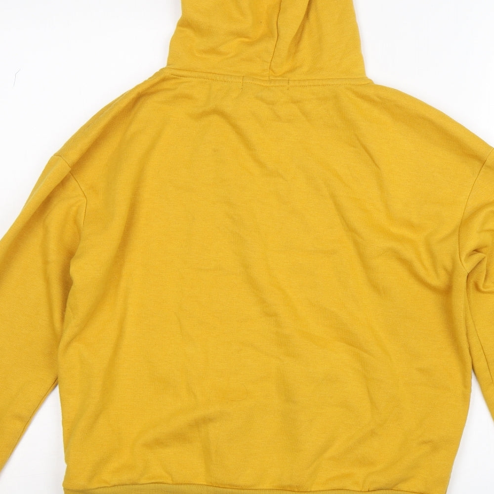 Primark Womens Yellow   Pullover Hoodie Size XS  - Today