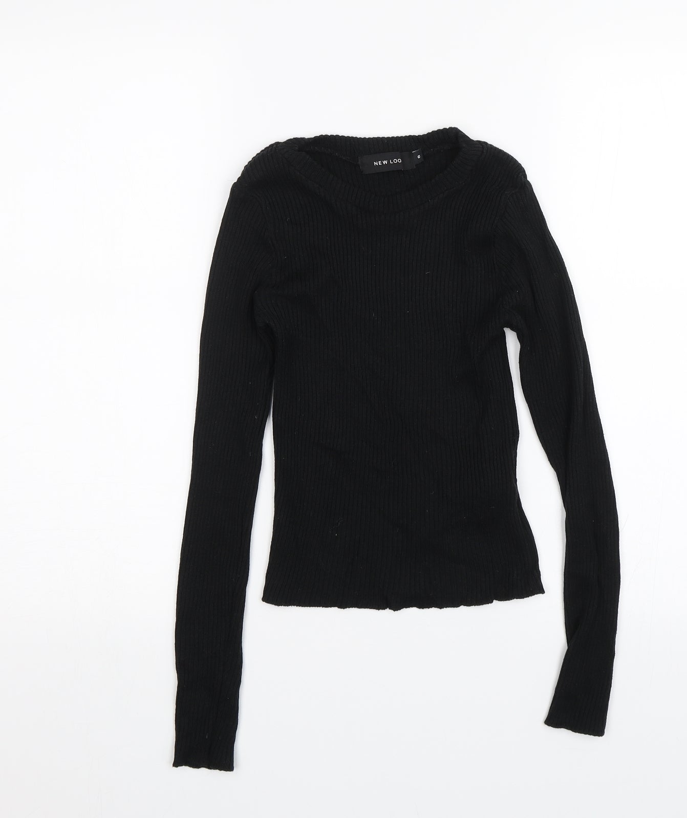 New Look Womens Black   Pullover Jumper Size 8