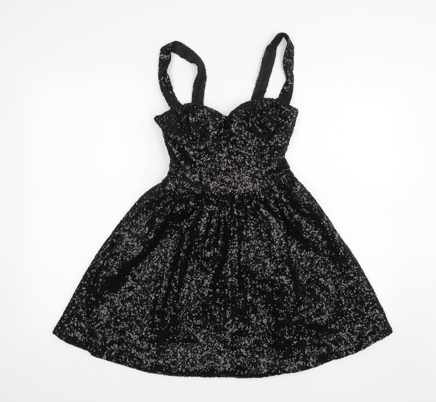 Topshop Womens Black   Mini  Size 8