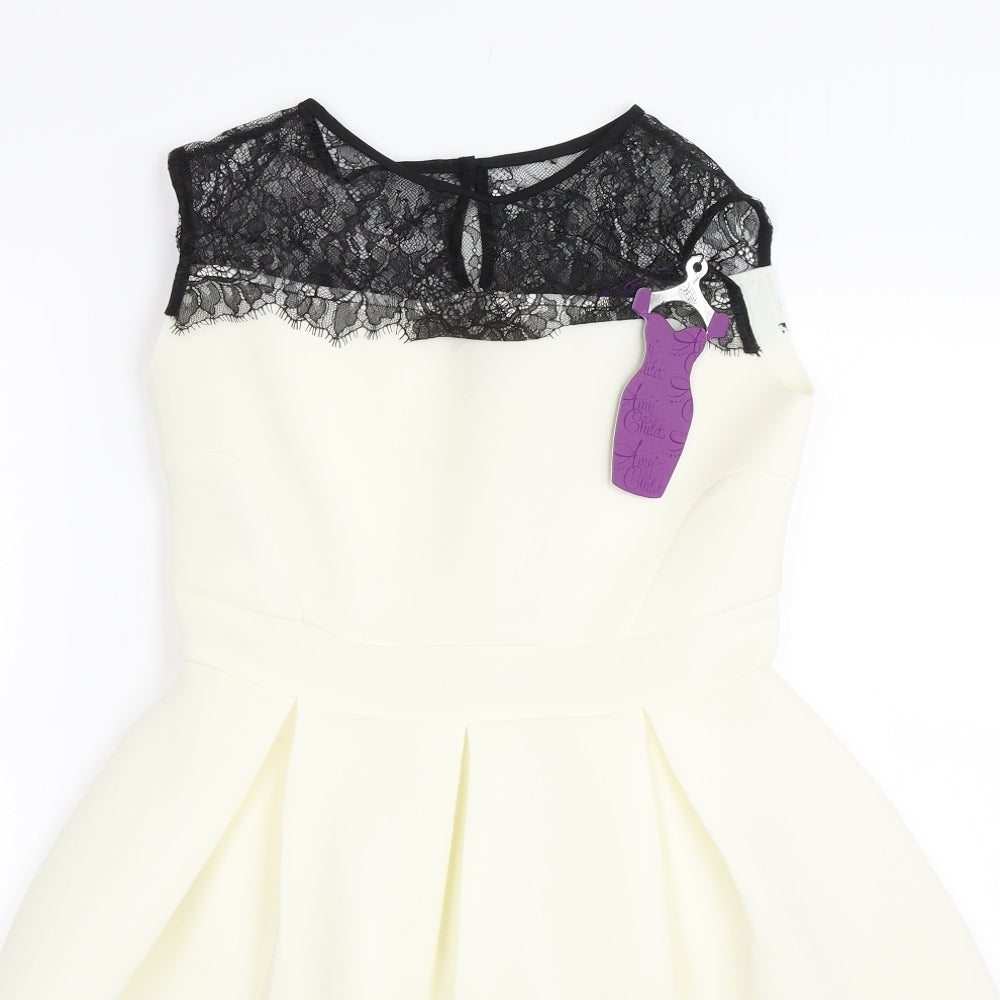 Amy Childs Collection Womens White   A-Line  Size 12