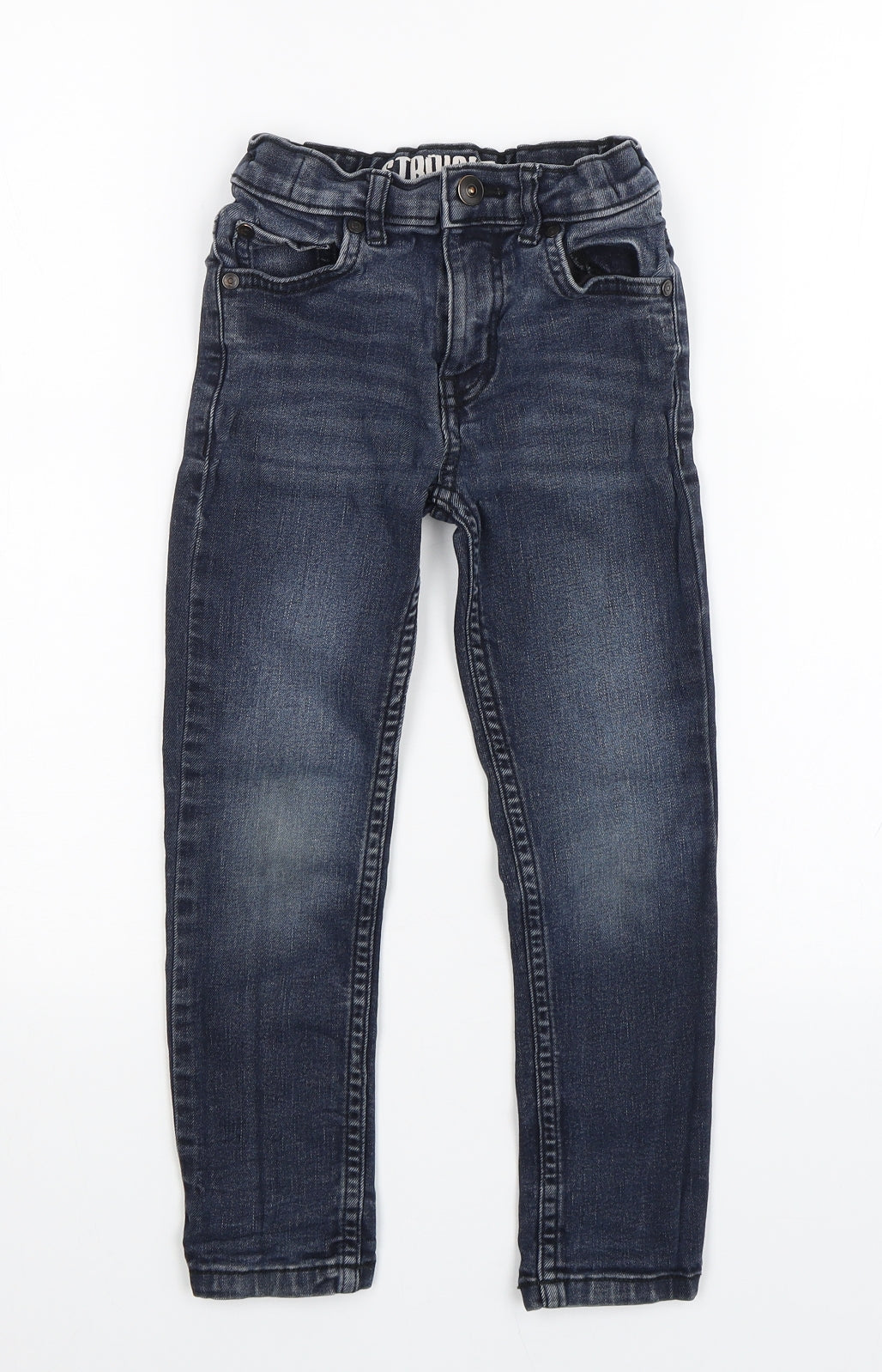 TU Boys Blue  Denim Straight Jeans Size 6 Years
