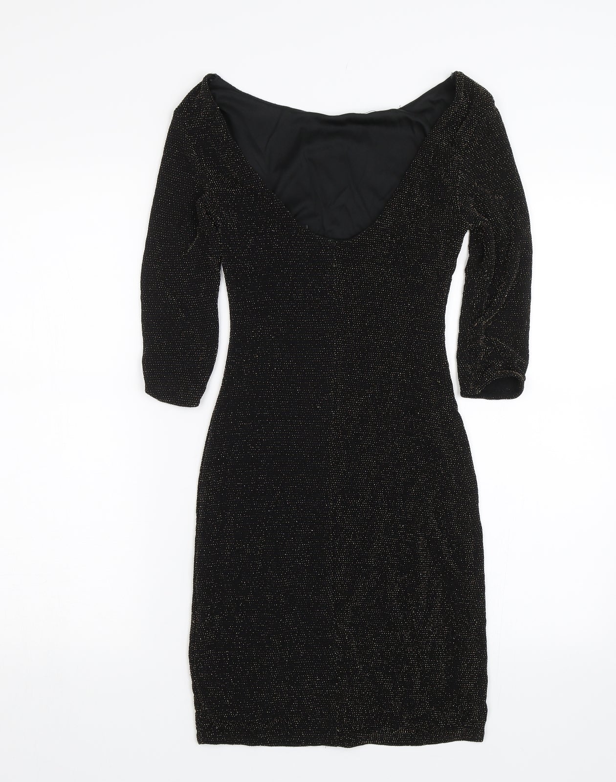 New Look Womens Black   Pencil Dress  Size 8
