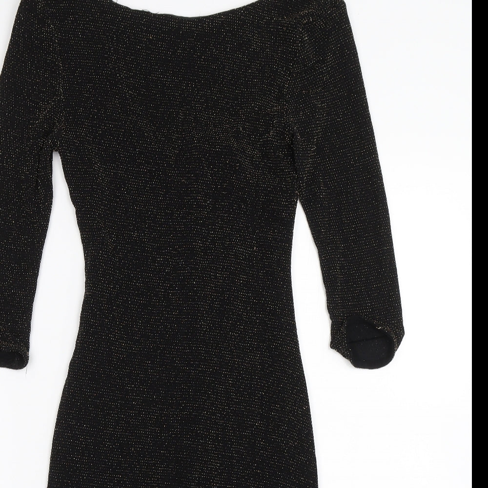 New Look Womens Black   Pencil Dress  Size 8