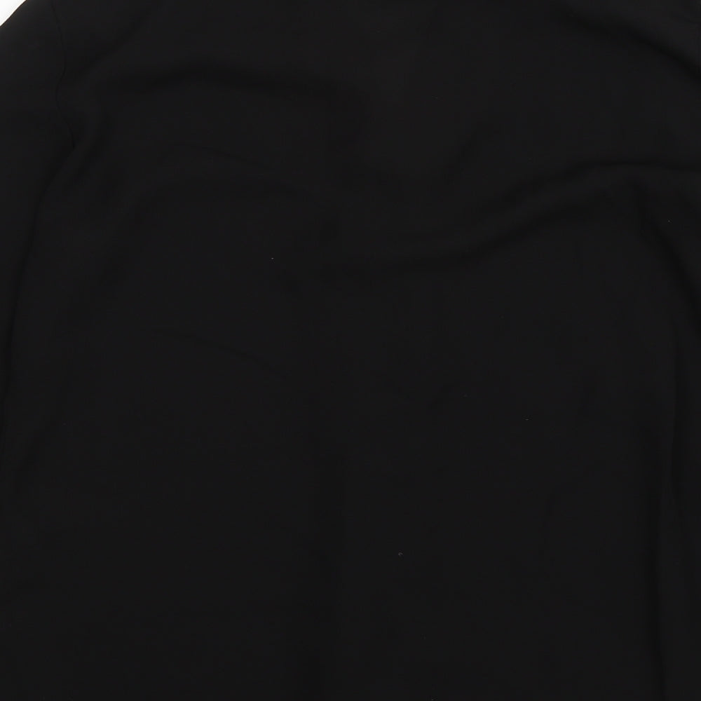 Dorothy Perkins Womens Black   Basic Button-Up Size 14