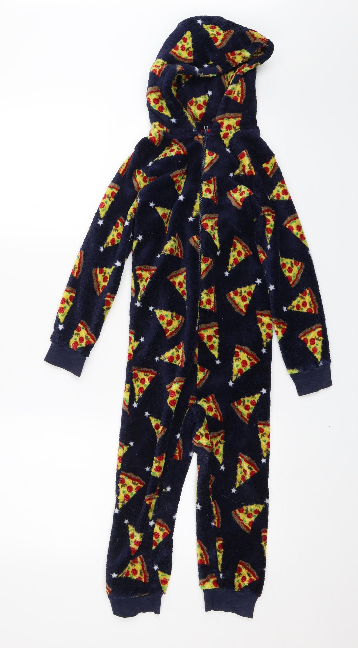 Matalan Boys Blue Solid   One Piece Size 6 Years  - Pizza