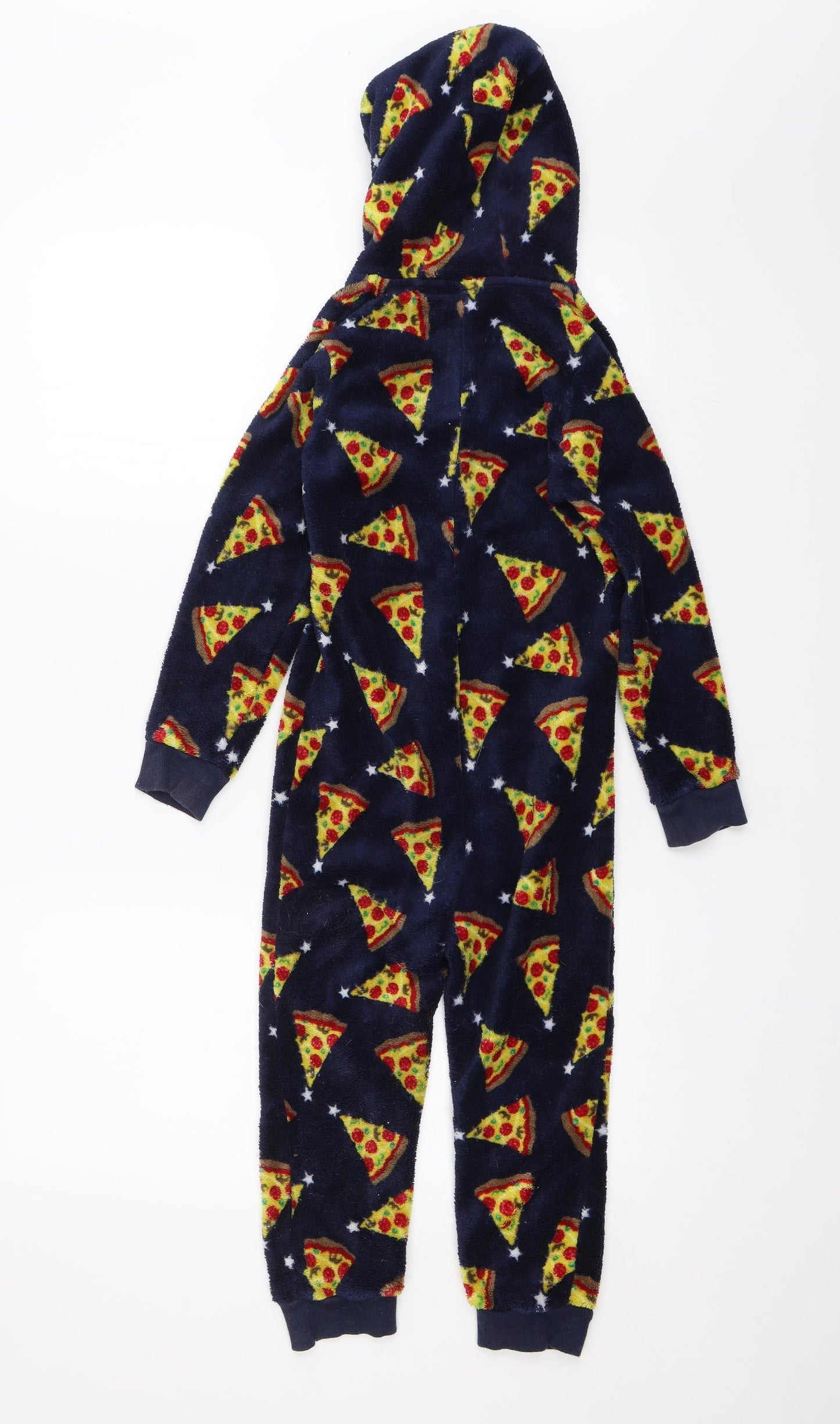 Matalan Boys Blue Solid   One Piece Size 6 Years  - Pizza