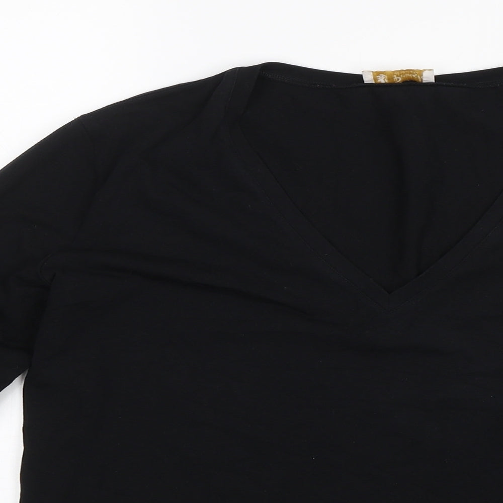 Pringle of Scotland Womens Black   Basic T-Shirt Size XL