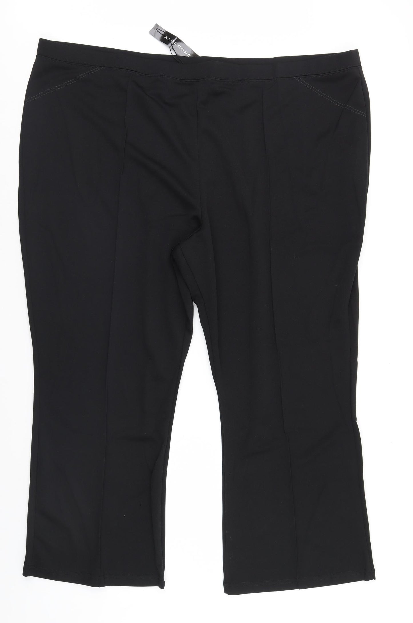 Wardrobe Womens Black   Sweatpants Trousers Size 32 L27 in