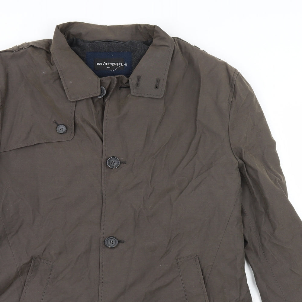 Autograph Womens Brown   Overcoat Coat