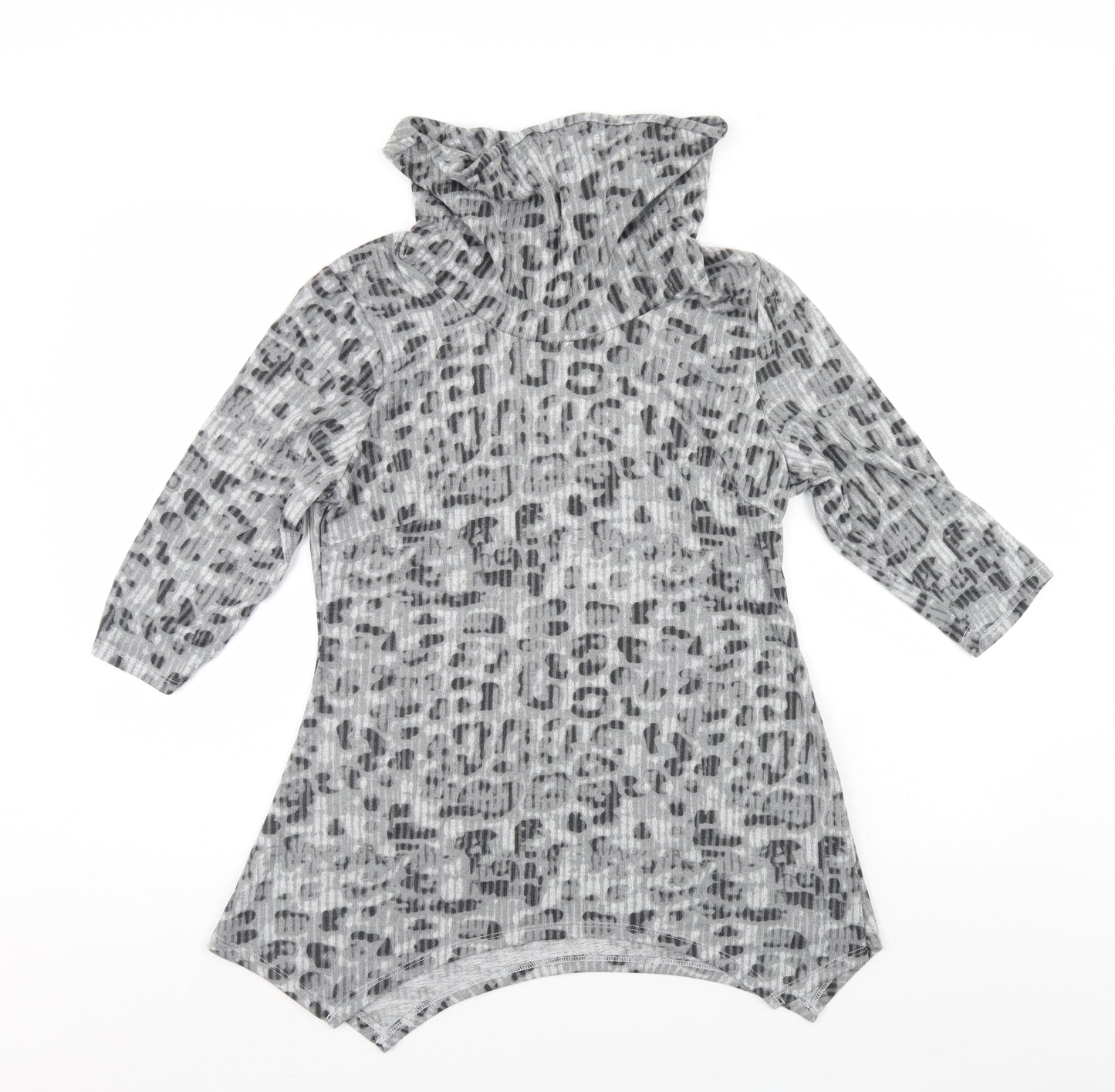 TIGI Womens Grey   Tunic Jumper Size 10