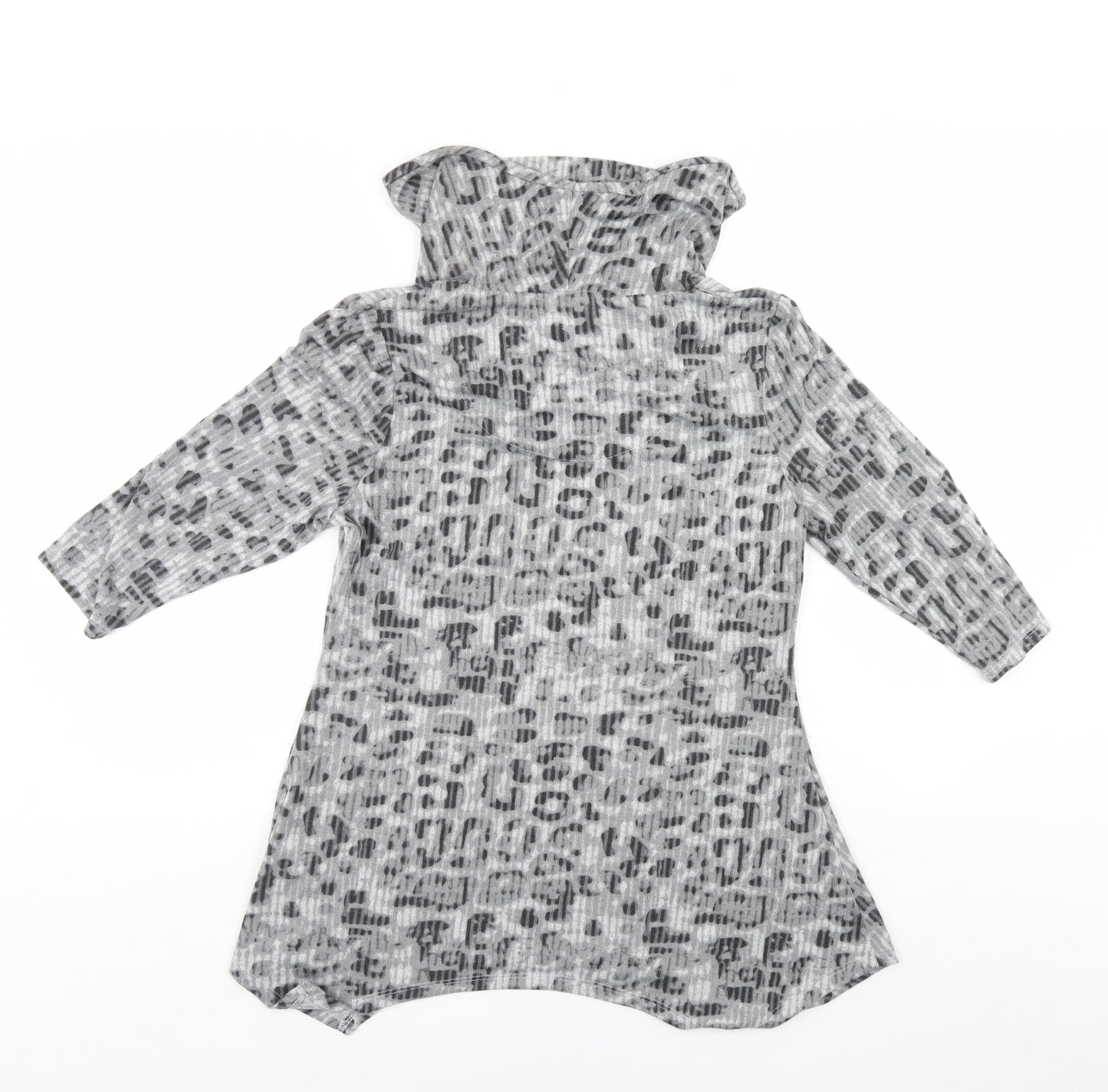 TIGI Womens Grey   Tunic Jumper Size 10
