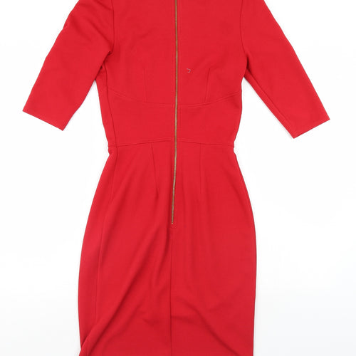 Closet blu Womens Red   Bodycon