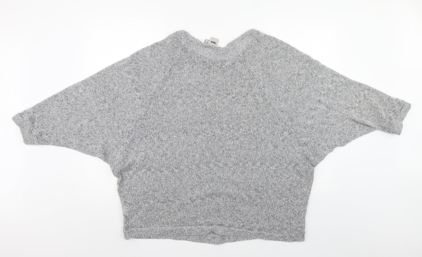 ASOS Womens Grey   Pullover Jumper Size 14  - Batwing