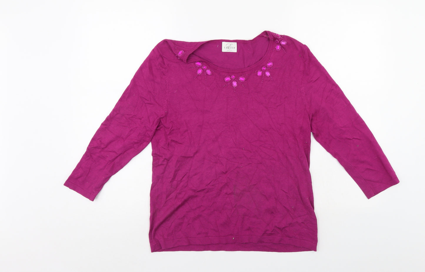 Eastex Womens Purple   Pullover Jumper Size 12