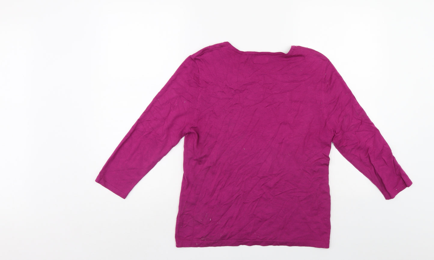 Eastex Womens Purple   Pullover Jumper Size 12