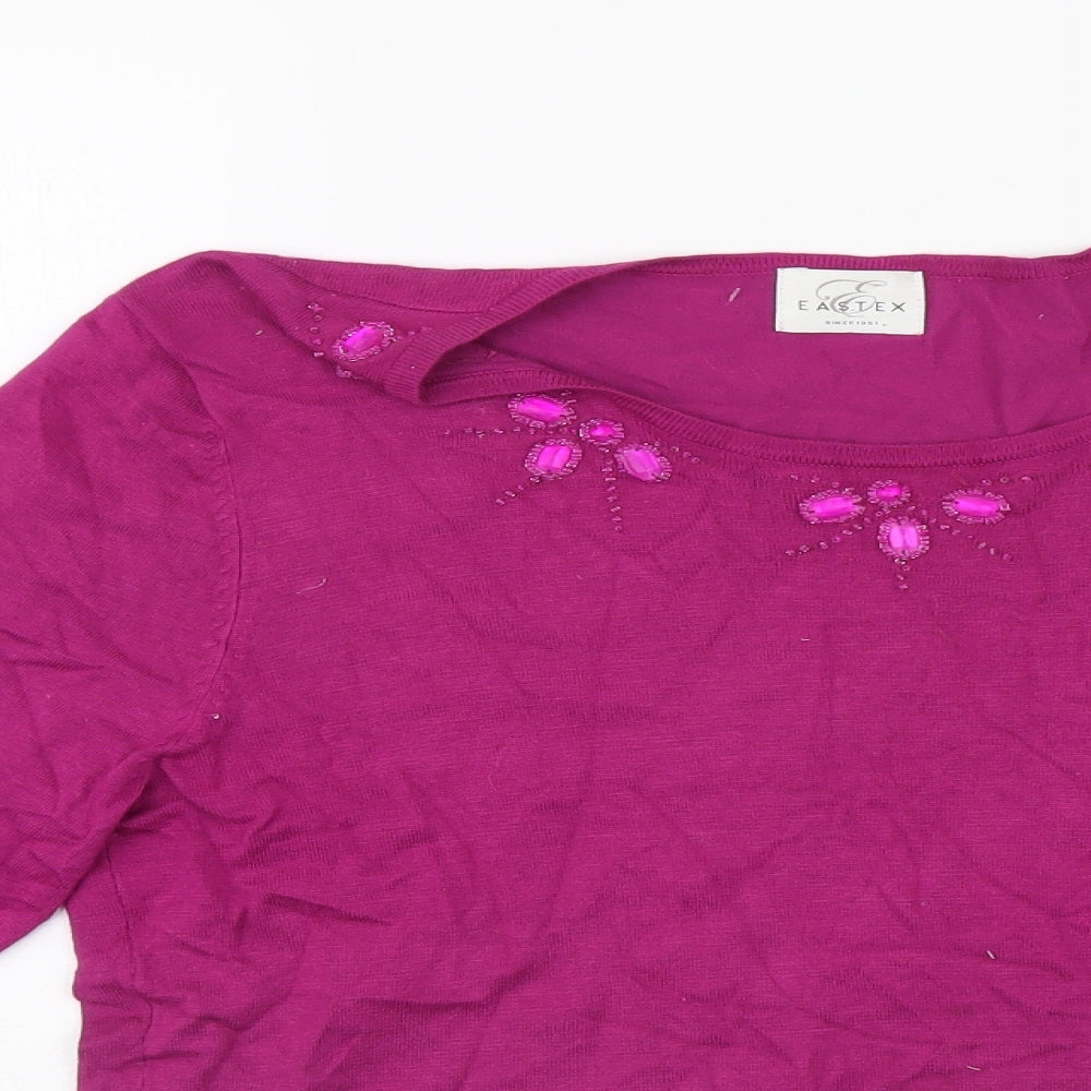 Eastex Womens Purple   Pullover Jumper Size 12