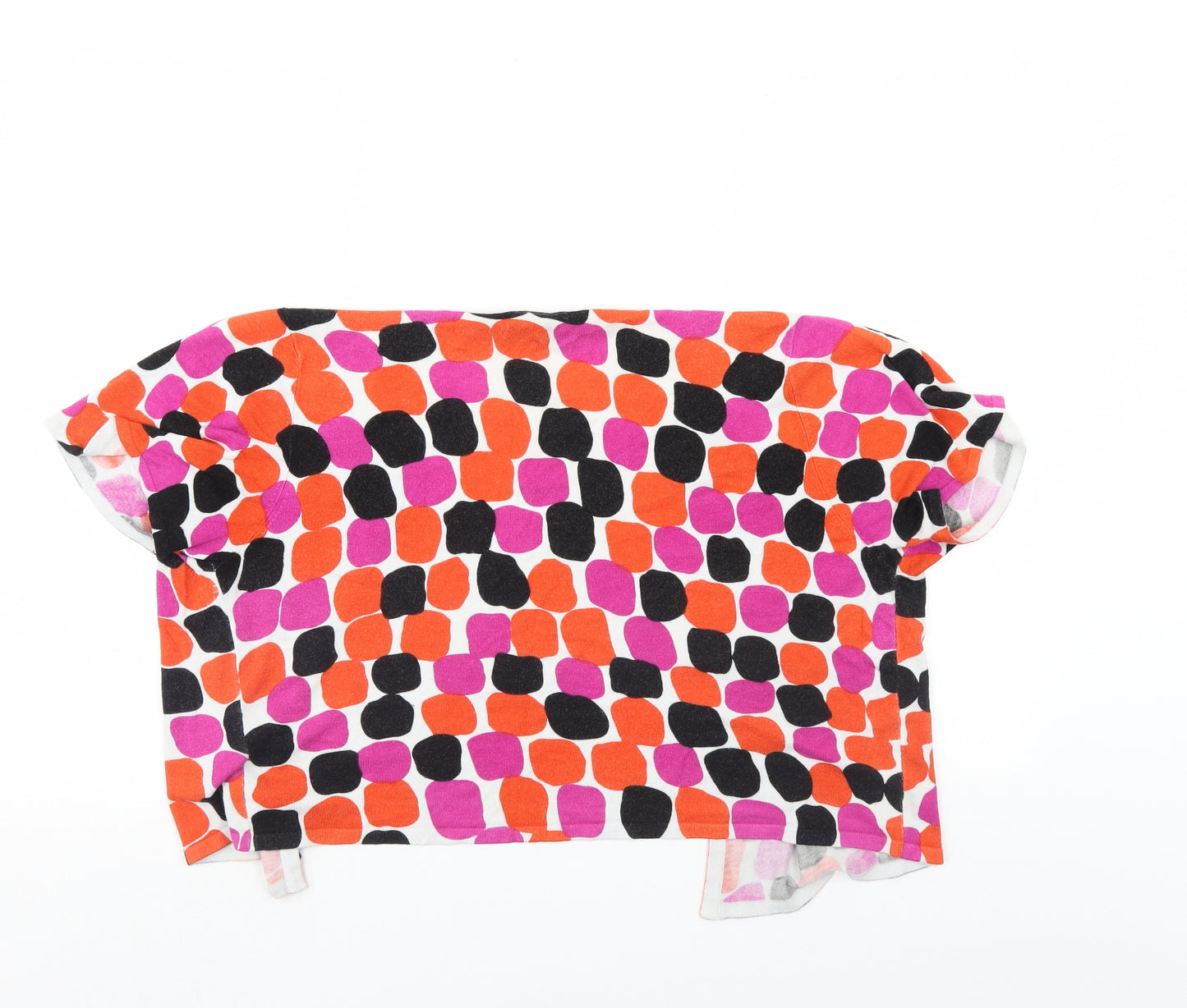 Jaegar Womens Multicoloured Polka Dot  Shrug Jumper Size XL