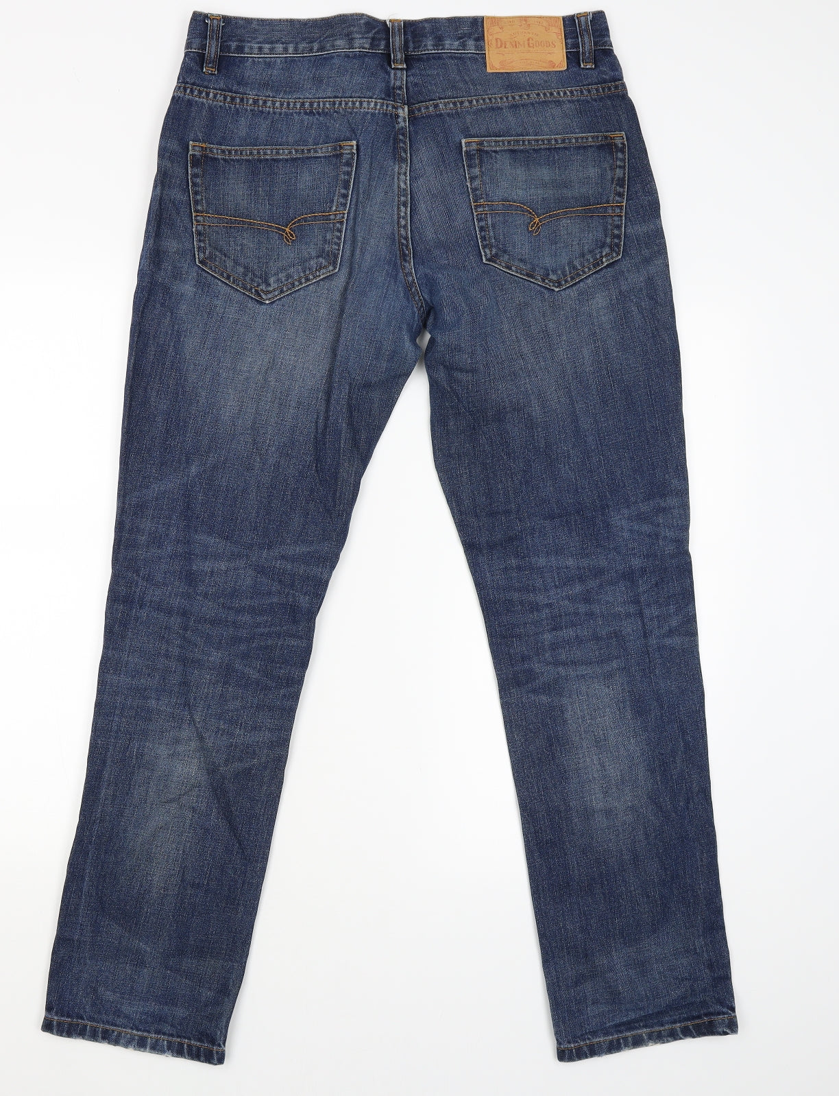 NEXT Mens Blue   Straight Jeans Size 32 L29 in