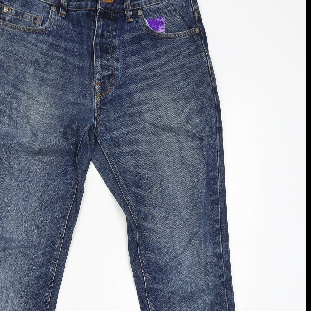 NEXT Mens Blue   Straight Jeans Size 32 L29 in