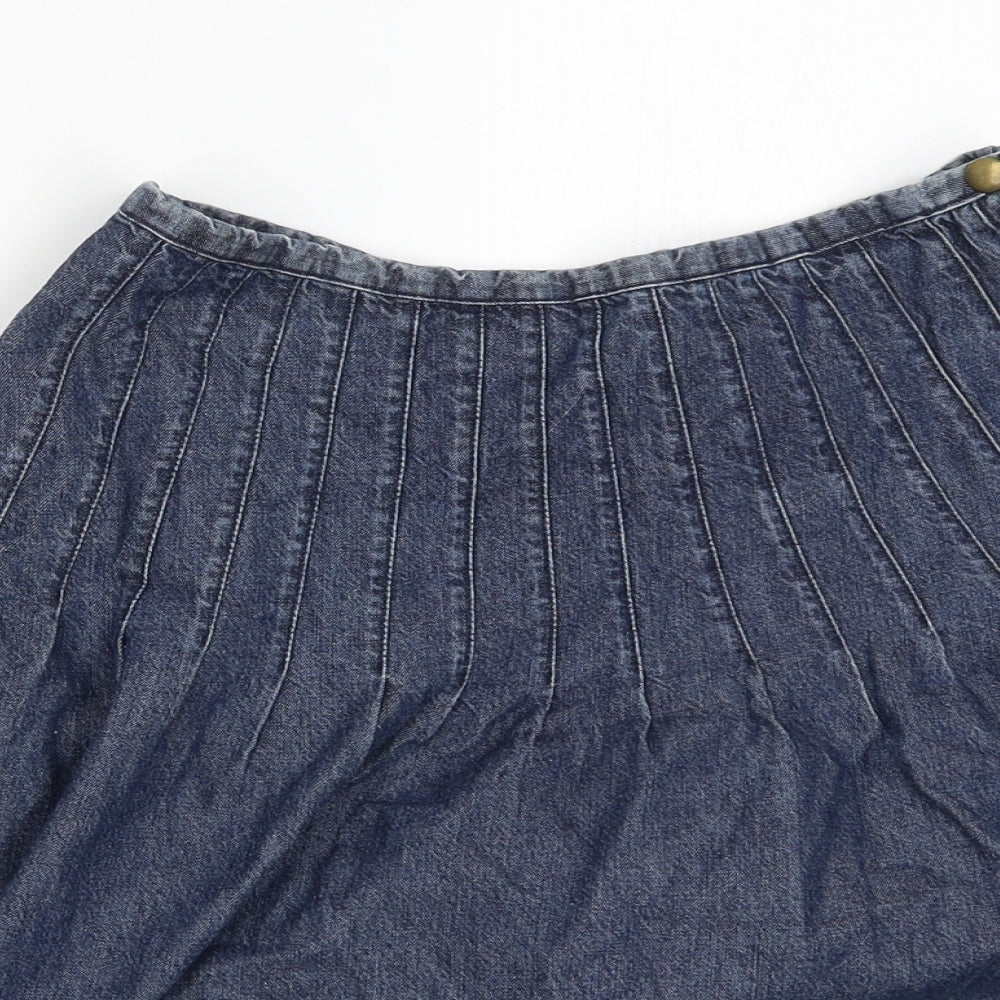 Jigsaw Womens Blue   Flare Skirt Size 12