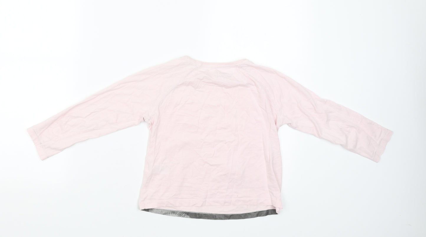 Sweet Dreams Girls Pink   Basic T-Shirt Size 7 Years  - Panda