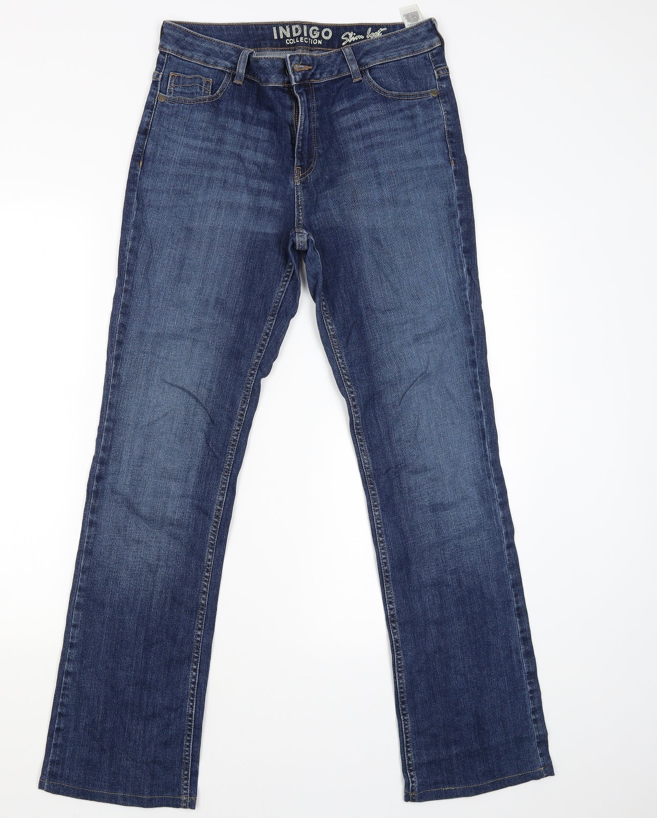 Indigo Womens Blue   Skinny Jeans Size 12 L30 in