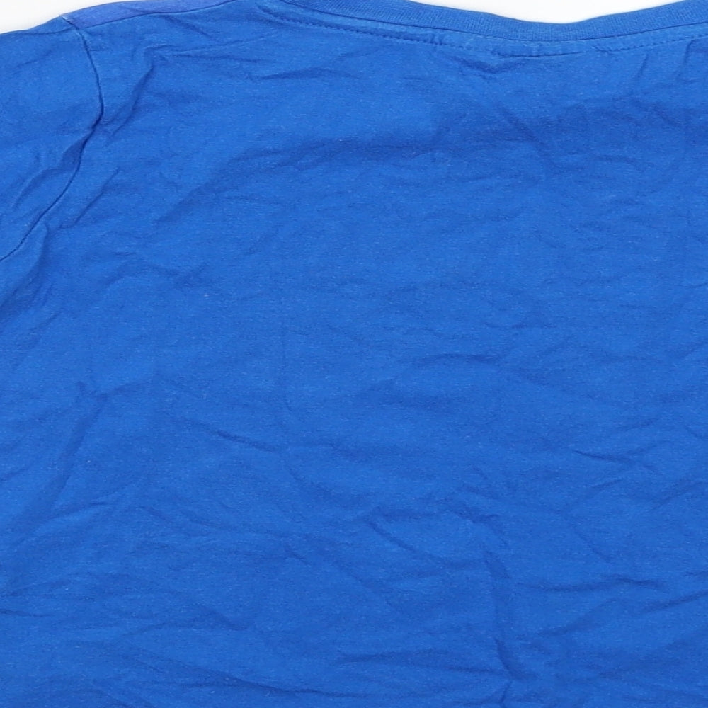 Primark Boys Blue   Basic T-Shirt Size 6-7 Years  - Pokemon Pikachu