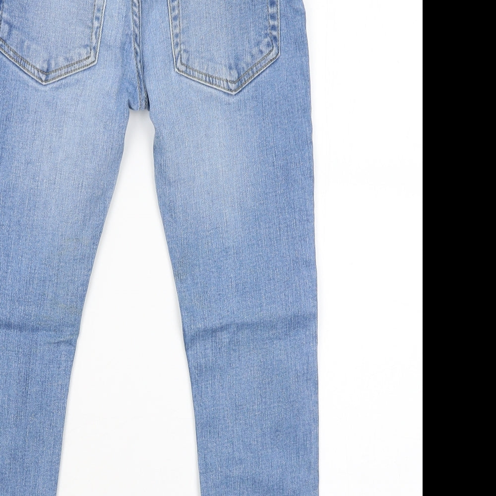 F&F Girls Blue   Straight Jeans Size 7-8 Years