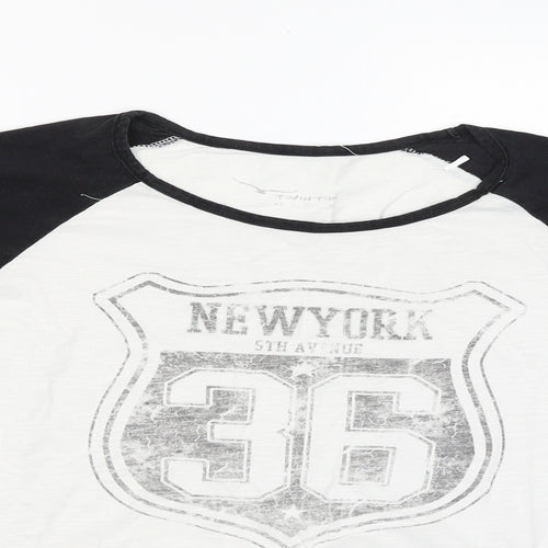 Twintip Womens Beige   Basic T-Shirt Size M  - New York